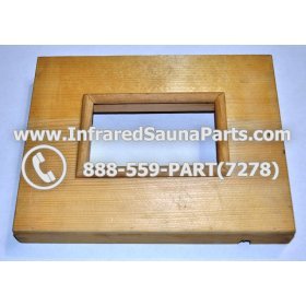 WOOD CONTROL PANEL TRIMS - HEMLOCK WOOD CONTROL PANEL TRIM STYLE 2 1