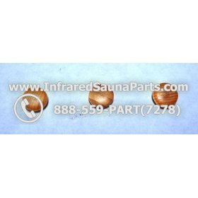 WOOD END CAPS - HEMLOCK WOOD FLUERS 3