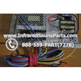 COMPLETE CONTROL POWER BOX 110V / 120V - COMPLETE CONTROL POWER BOX 110V / 120V LUX INFRARED SAUNA STYLE 1 2