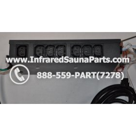 COMPLETE CONTROL POWER BOX 110V / 120V - COMPLETE CONTROL POWER BOX 110V / 120V WITH 7 CIRCUIT BOARD PINS / 6 FEMALE PLUGS 9