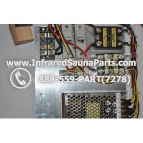 COMPLETE CONTROL POWER BOX 220V / 240V - COMPLETE CONTROL POWER BOX 220V / 240V PRECISION THERAPY INFRARED SAUNA STYLE 2 11