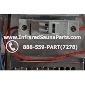 COMPLETE CONTROL POWER BOX 220V / 240V - COMPLETE CONTROL POWER BOX  220V / 240V WATERSTAR INFRARED SAUNA STYLE 1 12