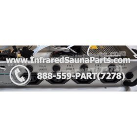 COMPLETE CONTROL POWER BOX 220V / 240V - COMPLETE CONTROL POWER BOX 220V / 240V LUX INFRARED SAUNA STYLE 7 13