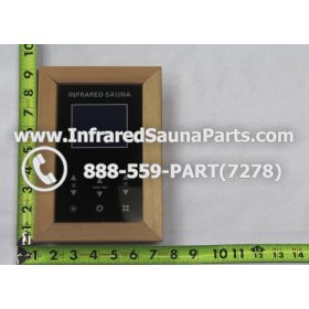 CIRCUIT BOARDS WITH  FACE PLATES - CIRCUIT BOARD WITH FACEPLATE ENLIGHTEN INFRARED SAUNA WITH HEAT LEVEL CONTROL STYLE 1 MAIN 2