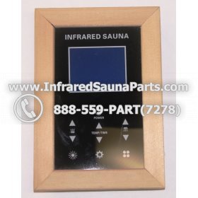 CIRCUIT BOARDS WITH  FACE PLATES - CIRCUIT BOARD WITH FACEPLATE ENLIGHTEN INFRARED SAUNA WITH HEAT LEVEL CONTROL STYLE 1 SECONDARY 1