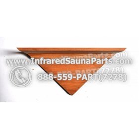 WOOD SHELVES + CUP HOLDERS - HEMLOCK WOOD CUP HOLDER STYLE 1 6