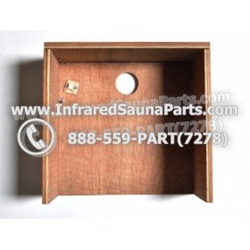 WOOD STEREO HOUSINGS - HEMLOCK WOOD STEREO COVER STYLE 7 8