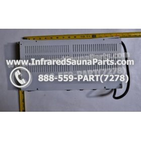 COMPLETE CONTROL POWER BOX 110V / 120V - COMPLETE CONTROL POWER BOX 110V / 120V WASAUNA INFRARED SAUNA STYLE 1 3