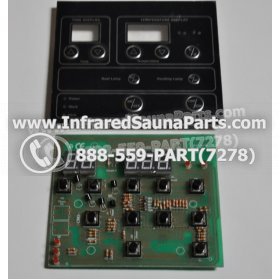 CIRCUIT BOARDS WITH  FACE PLATES - CIRCUIT BOARD WITH FACE PLATE YX32764-3 (11 BUTTONS) IRONMAN 1