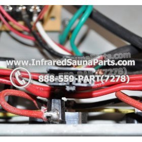 COMPLETE CONTROL POWER BOX 110V / 120V - COMPLETE CONTROL POWER BOX 110V / 120V WASAUNA INFRARED SAUNA STYLE 2 4