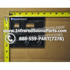 FACE PLATES - FACEPLATE FOR CIRCUIT BOARD SRZHX001 JOSEN 9 BUTTONS 2