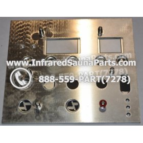 FACE PLATES - FACEPLATE FOR CIRCUIT BOARD YX32764-3 WASAUNA 8 BUTTONS 7