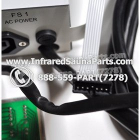 COMPLETE CONTROL POWER BOX WITH CONTROL PANEL - COMPLETE CONTROL POWER BOX GAIA INFRARED SAUNA STYLE 1 WITH TWO CONTROL PANELS 5