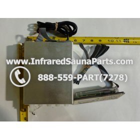 COMPLETE CONTROL POWER BOX WITH CONTROL PANEL - COMPLETE CONTROL POWER BOX EZE INFRARED SAUNA WITH CONTROL PANEL 6