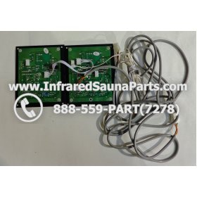 COMPLETE CONTROL POWER BOX WITH CONTROL PANEL - COMPLETE CONTROL POWER BOX CLEARLIGHT INFRARED SAUNA 110v 120v WITH TWO CONTROL PANELS 13