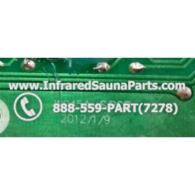 COMPLETE CONTROL POWER BOX WITH CONTROL PANEL - COMPLETE CONTROL POWER BOX CLEARLIGHT INFRARED SAUNA 110v 120v WITH TWO CONTROL PANELS 21