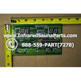 CIRCUIT BOARDS WITH  FACE PLATES - CIRCUIT BOARD WITH FACEPLATE LUX INFRARED SAUNA LYQPCB 6