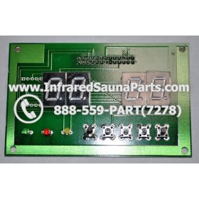 CIRCUIT BOARDS WITH  FACE PLATES - CIRCUIT BOARD WITH FACEPLATE PRECISION INFRARED SAUNA  WSP4 5