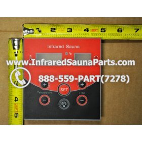 FACE PLATES - FACEPLATE FOR CIRCUIT BOARD LUX INFRARED SAUNA  06S085 2