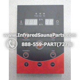 FACE PLATES - FACEPLATE FOR CIRCUIT BOARD HOTWIND INFRARED SAUNA  06S084 1