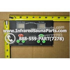 CIRCUIT BOARDS WITH  FACE PLATES - CIRCUIT BOARD WITH FACEPLATE HOTWIND INFRARED SAUNA NYSN3DB F1.3 WITH WIRE 2