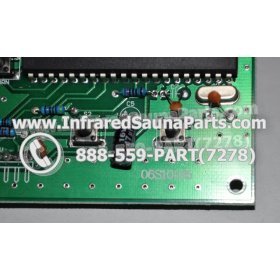 CIRCUIT BOARDS WITH  FACE PLATES - CIRCUIT BOARD WITH FACEPLATE HOTWIND INFRARED SAUNA 06S10195 7