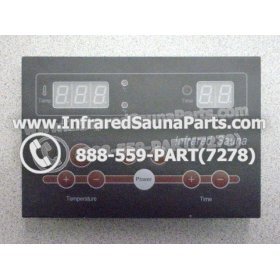 CIRCUIT BOARDS WITH  FACE PLATES - CIRCUIT BOARD WITH FACEPLATE WATERSTAR INFRARED SAUNA  XZSN1DB V1.5 1