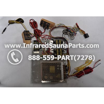 COMPLETE CONTROL POWER BOX 110V / 120V - COMPLETE CONTROL POWER BOX 110V / 120V SUNTECH INFRARED SAUNA STYLE 2 1
