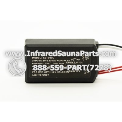 ADAPTERS / TRANSFORMERS - ADAPTERS TRANSFORMERS 110V /120V SET 60 UL 1