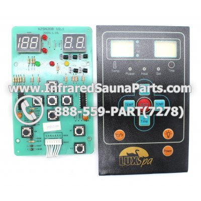 CIRCUIT BOARDS WITH  FACE PLATES - CIRCUIT BOARD WITH FACEPLATE XZSN2DB V2.1 COMBO SET OF TWO 1