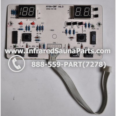 CIRCUIT BOARDS / TOUCH PADS - CIRCUIT BOARD / TOUCHPAD NYSN-DBF V6.0 WITH WIRE 1