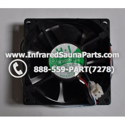 FANS - FAN HI DC8025BJ DC 12V O.25A 1