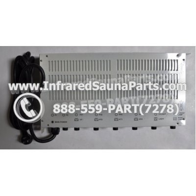 COMPLETE CONTROL POWER BOX 110V / 120V - COMPLETE CONTROL POWER BOX 110V / 120V WASAUNA INFRARED SAUNA STYLE 4 1