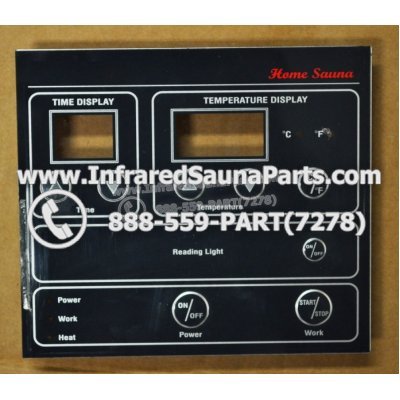 FACE PLATES - FACEPLATE FOR CIRCUIT BOARD SRZHX001 KEYSBACKYARD 8 BUTTONS 1