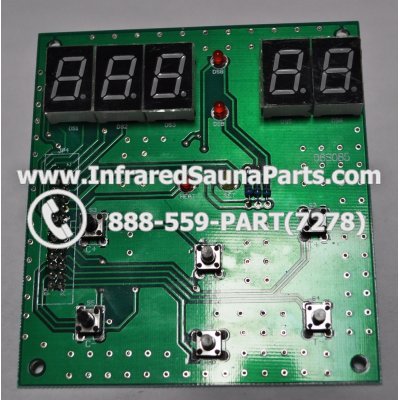 CIRCUIT BOARDS / TOUCH PADS - CIRCUIT BOARD  TOUCHPAD HOTWIND INFRARED SAUNA 06S085 1