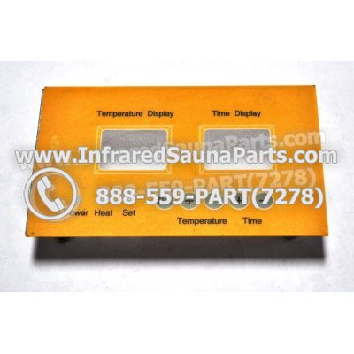 FACE PLATES - FACEPLATE FOR CIRCUIT BOARD HOTWIND INFRARED SAUNA 06S10196 1
